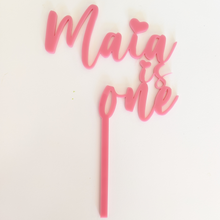 Load image into Gallery viewer, Kids and Baby Age Birthday Cake Topper