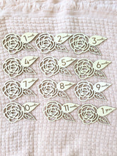 Load image into Gallery viewer, Rose Baby Milestone Cards | Monthly Birthday Cards