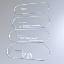 Load image into Gallery viewer, Happy.Crafted original design: To The Moon Reddit Wallstreetbets Plaque Trophy. Engraved bases