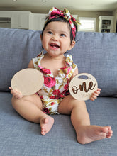 Load image into Gallery viewer, Adventure Themed Baby Milestone Wood Cards
